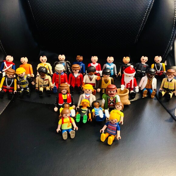Lot of 32 Playmobil Figures – Adults, Kids, and Bonus Custom Parts – Mix & Match - Picture 3 of 7
